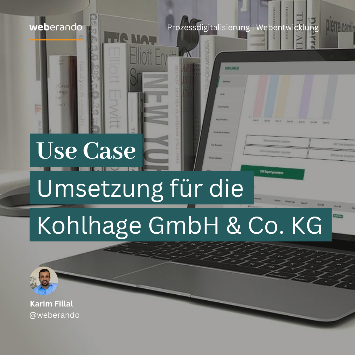 Use Case: Umsetzung für die Kohlhage GmbH & Co. KG